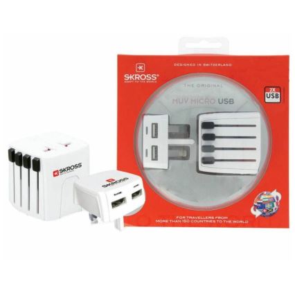 Univerzální USB cestovní adaptér 230V